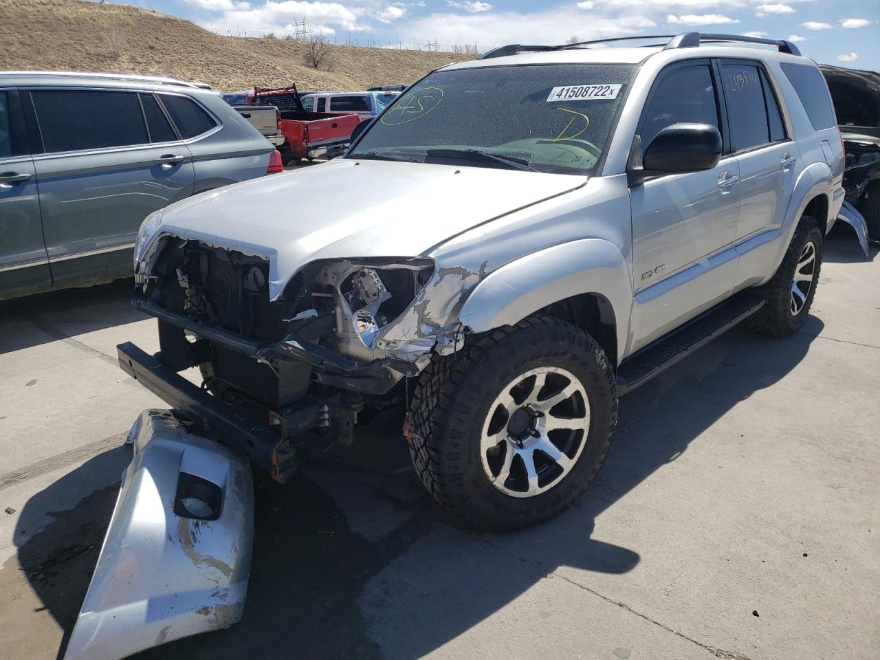 Photo 2 from auction – 2007 TOYOTA 4RUNNER SR with VIN JTEBU14R078082539