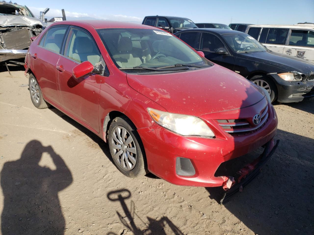 TOYOTA COROLLA BA 2013 with VIN JTDBU4EEXDJ116329 - Photo from auction