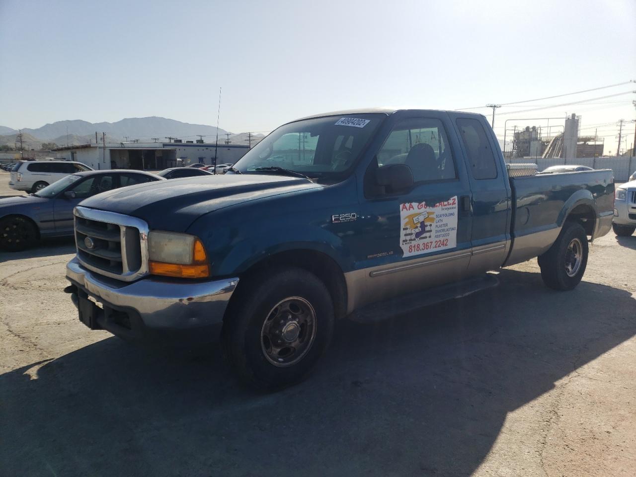 Photo 2 from auction – 2000 FORD F250 SUPER with VIN 1FTNX20F2YEA11789