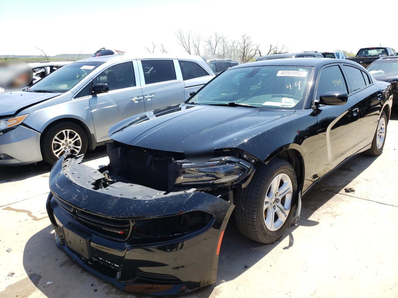 Photo 2 from auction – 2019 DODGE CHARGER SX with VIN 2C3CDXBG6KH655657