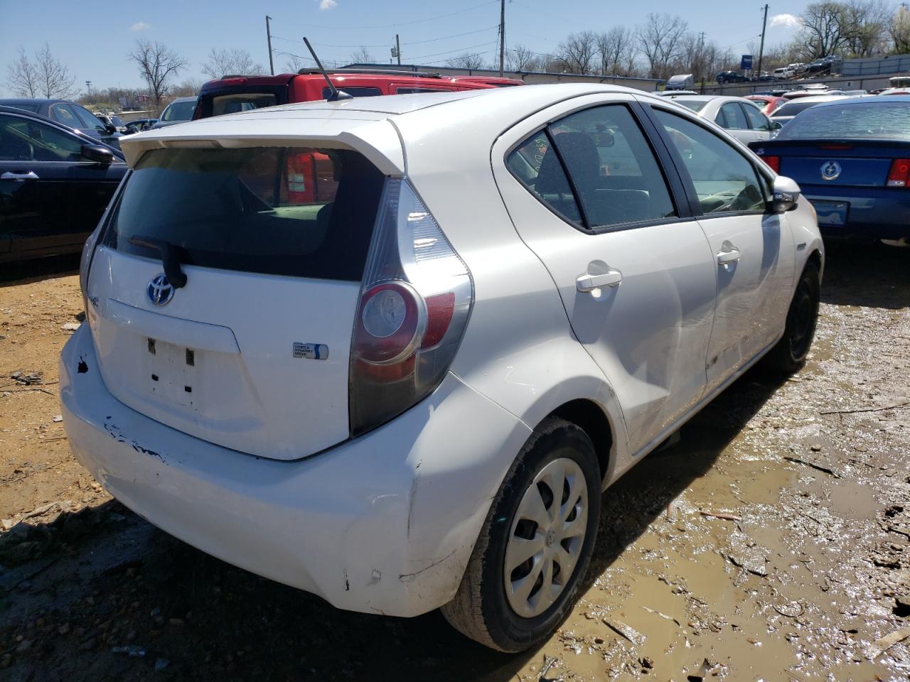 Photo 4 from auction – 2012 TOYOTA PRIUS C with VIN JTDKDTB36C1514908
