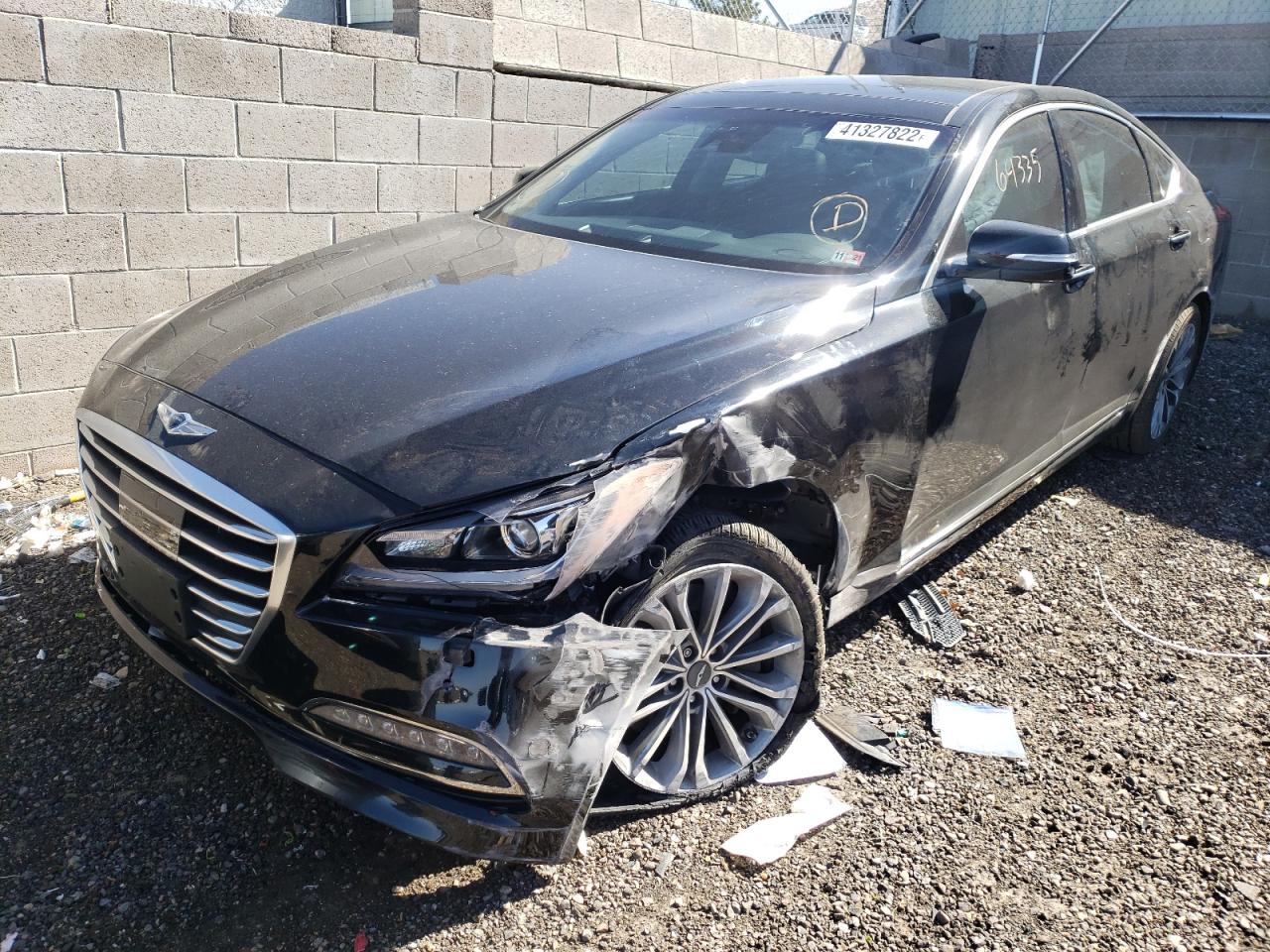 Photo 2 from auction – 2017 GENESIS G80 with VIN KMHGN4JE7HU168848