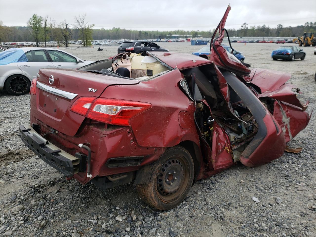 Photo 4 from auction – 2016 NISSAN SENTRA S with VIN 3N1AB7AP5GL667083
