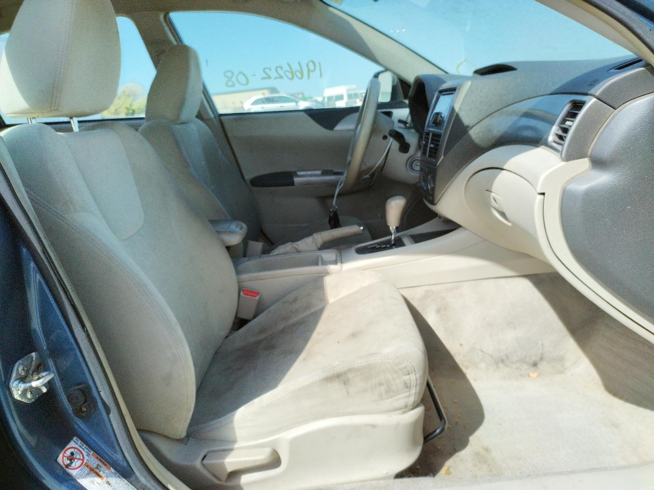 Photo 5 from auction – 2008 SUBARU IMPREZA 2. with VIN JF1GH61678H820950