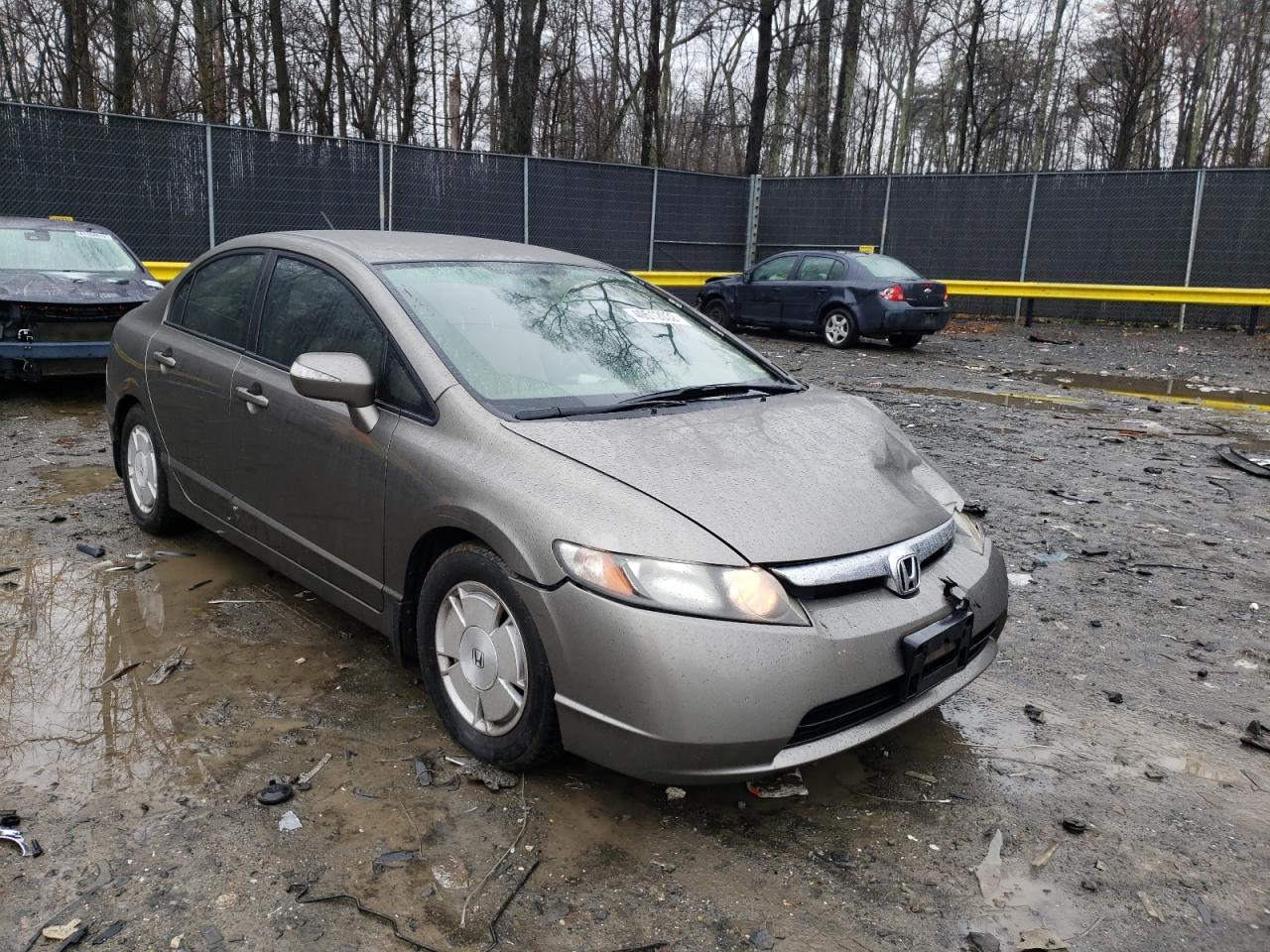 Photo 1 from auction – 2008 HONDA CIVIC HYBR with VIN JHMFA36218S021410