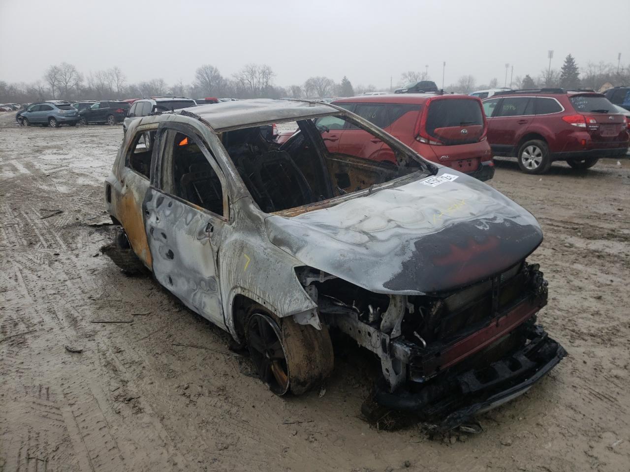CHEVROLET TRAX 1LT 2017 with VIN 3GNCJLSB5HL169236 - Photo from auction