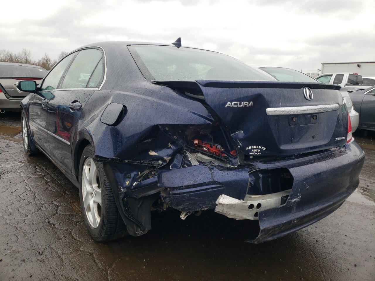 Photo 3 from auction – 2005 ACURA RL with VIN JH4KB16555C019661