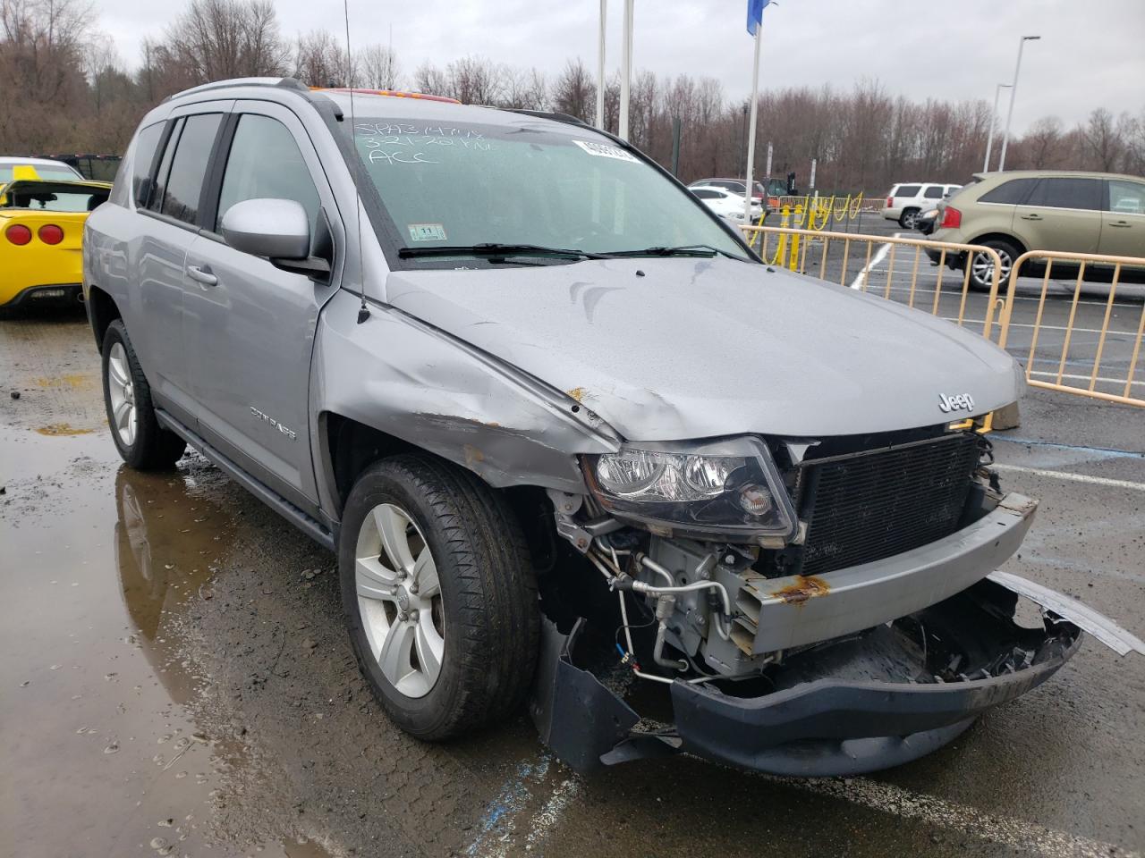 JEEP COMPASS LA 2014 with VIN 1C4NJDEB5ED816187 - Photo from auction