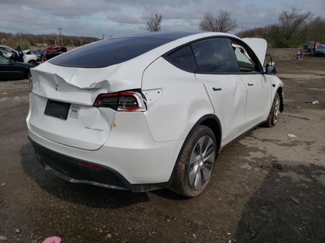Photo 4 from auction – 2021 TESLA MODEL Y with VIN 5YJYGDEE9MF085292