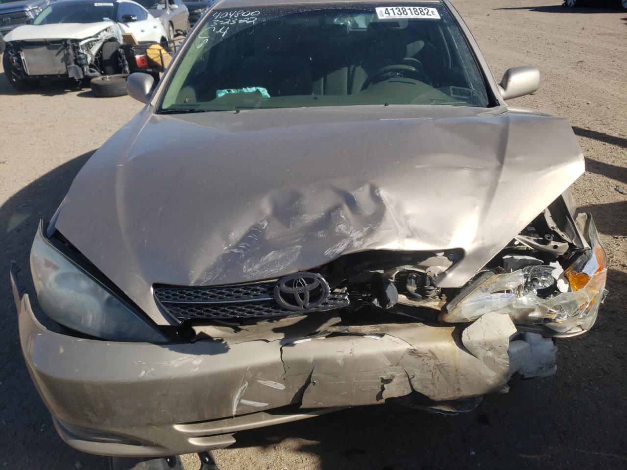 Photo 7 from auction – 2002 TOYOTA CAMRY LE with VIN 4T1BE32KX2U084555