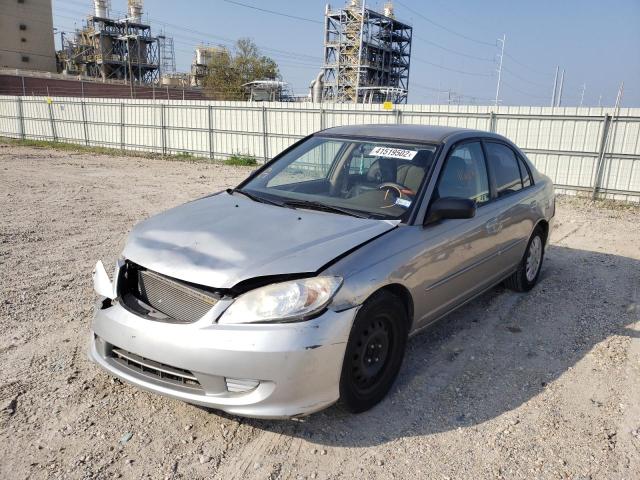 Photo 2 from auction – 2005 HONDA CIVIC with VIN 2HGES16515H598709