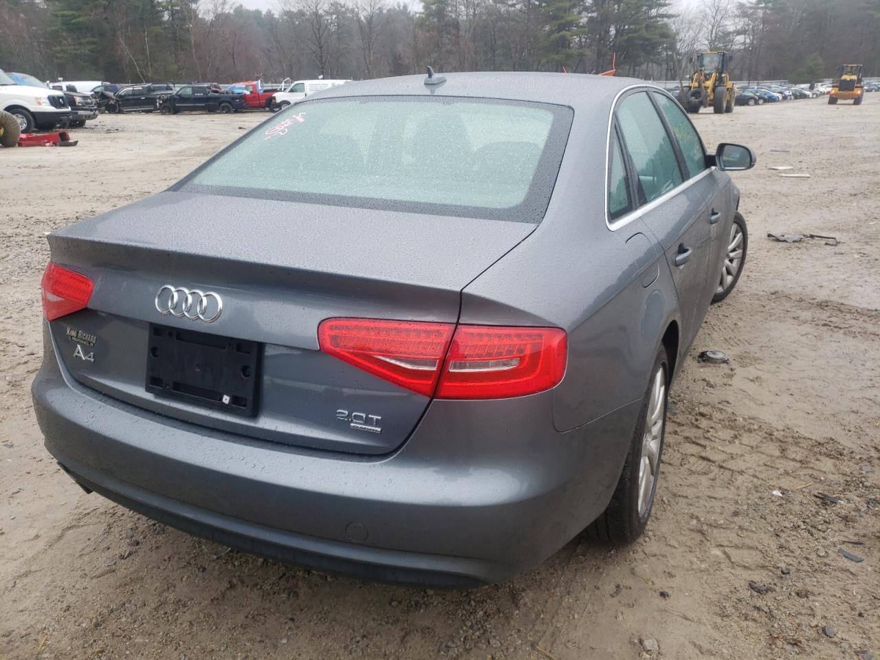 Photo 4 from auction – 2013 AUDI A4 PREMIUM with VIN WAUBFAFL7DN011663