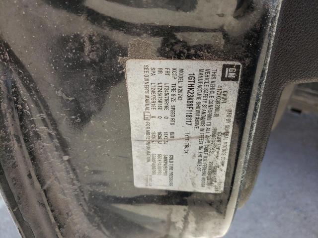 Photo 10 from auction – 2008 GMC SIERRA K25 with VIN 1GTHK23K88F118117