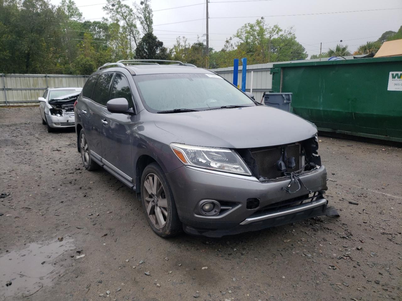 NISSAN PATHFINDER 2015 with VIN 5N1AR2MM1FC650848 - Photo from auction