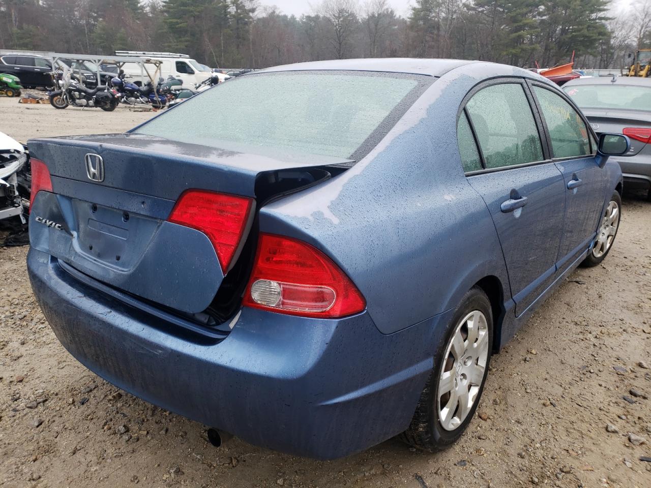 Photo 4 from auction – 2007 HONDA CIVIC LX with VIN 2HGFA16567H501692