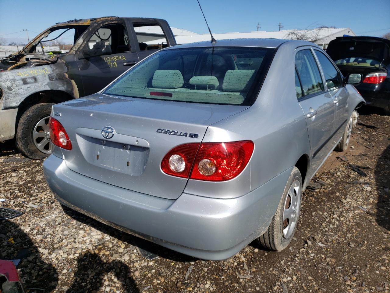 Photo 4 from auction – 2006 TOYOTA COROLLA CE with VIN JTDBR32E760083475