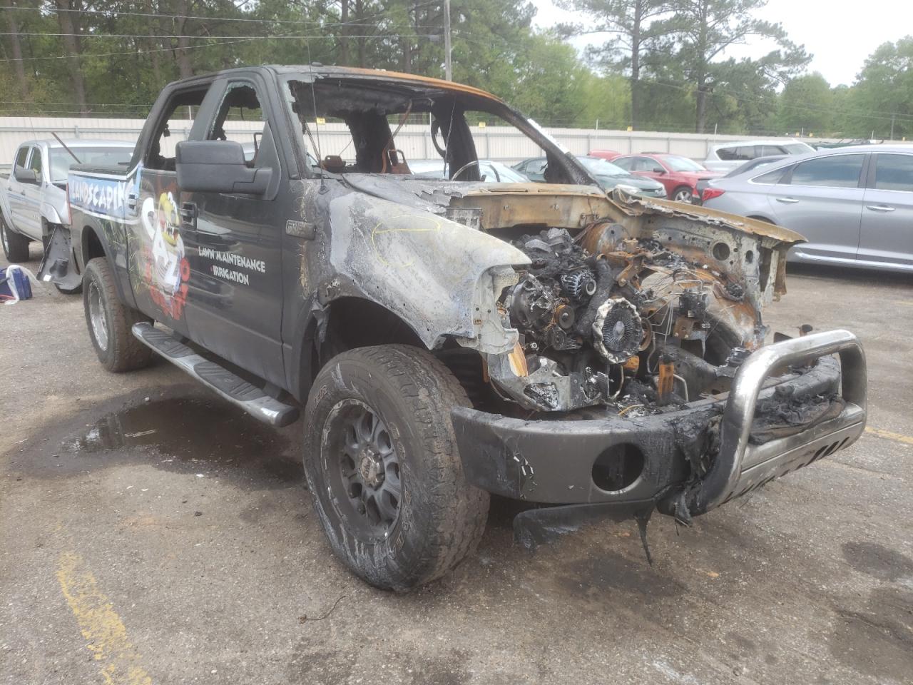 FORD F150 SUPER 2008 with VIN 1FTPW14V98FB09252 - Photo from auction