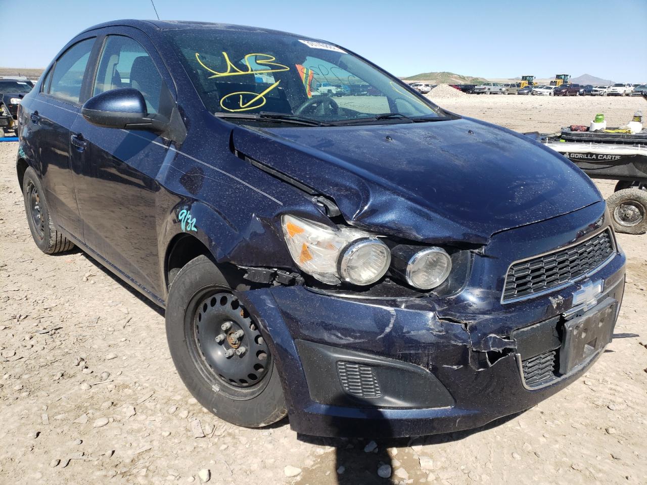 CHEVROLET SONIC LS 2015 with VIN 1G1JA5SH6F4151193 - Photo from auction