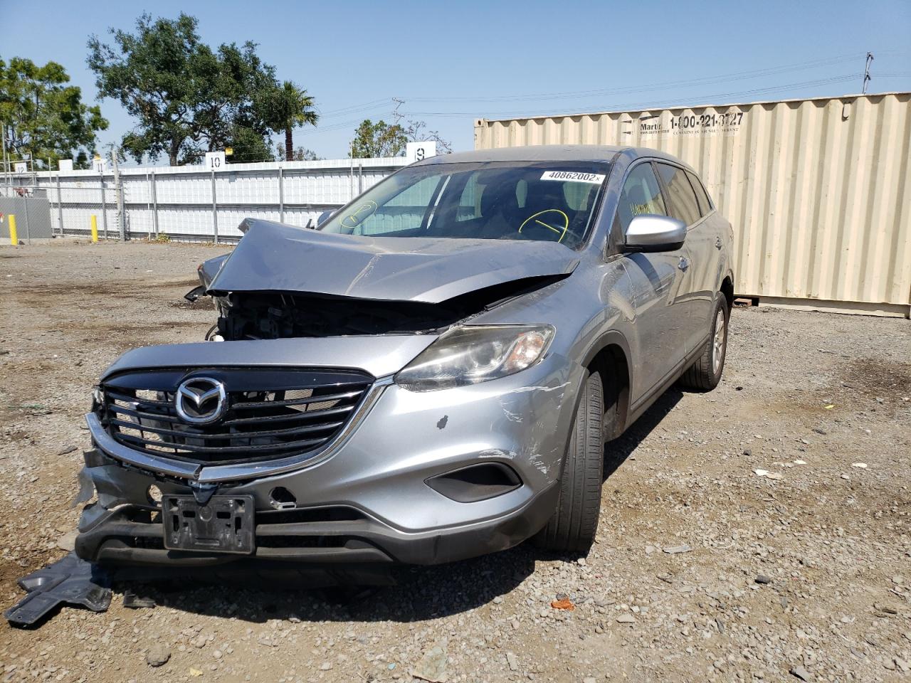 Photo 2 from auction – 2013 MAZDA CX-9 TOURI with VIN JM3TB2CV6D0409546