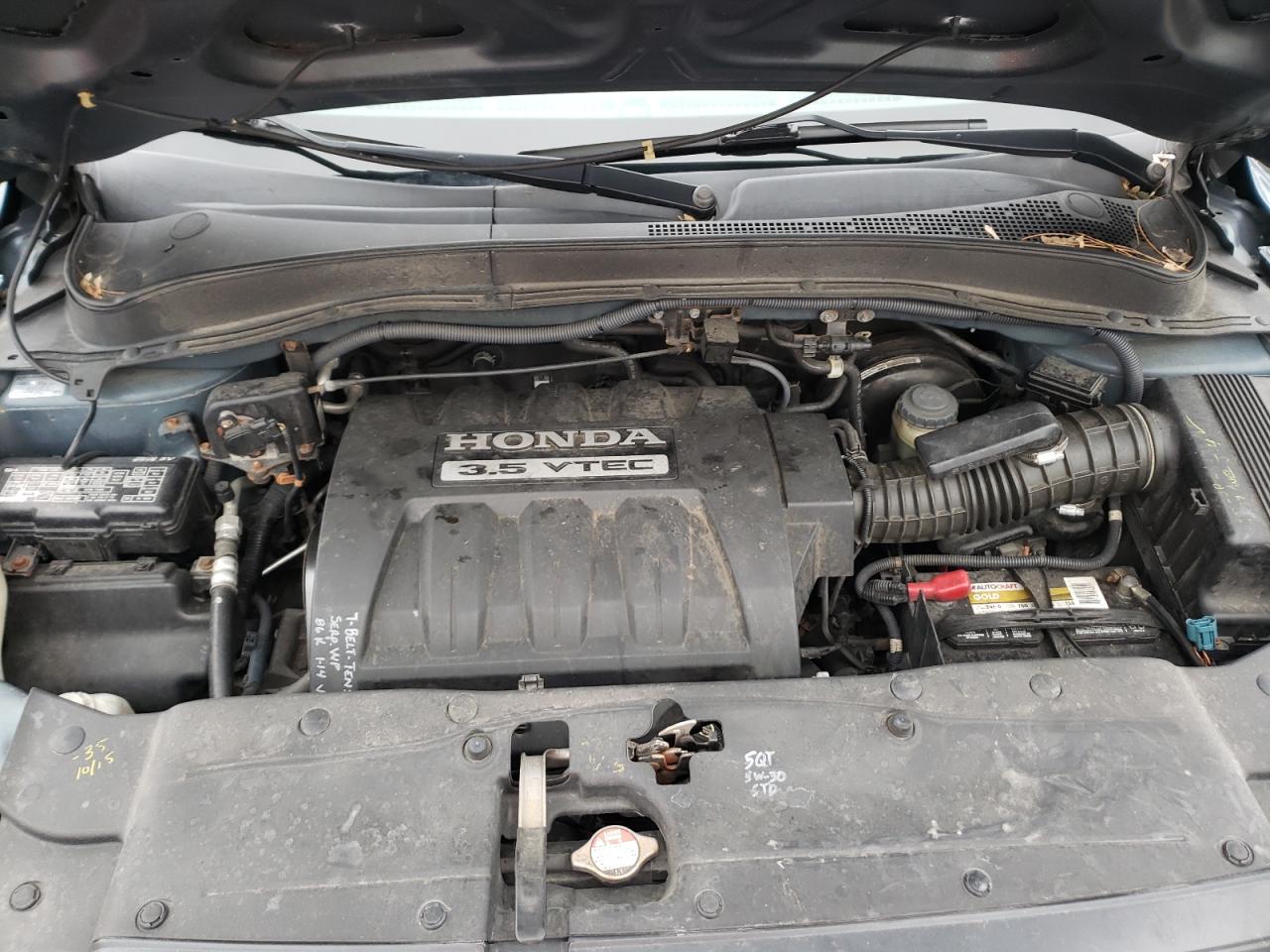 Photo 7 from auction – 2006 HONDA PILOT EX with VIN 2HKYF18576H541100