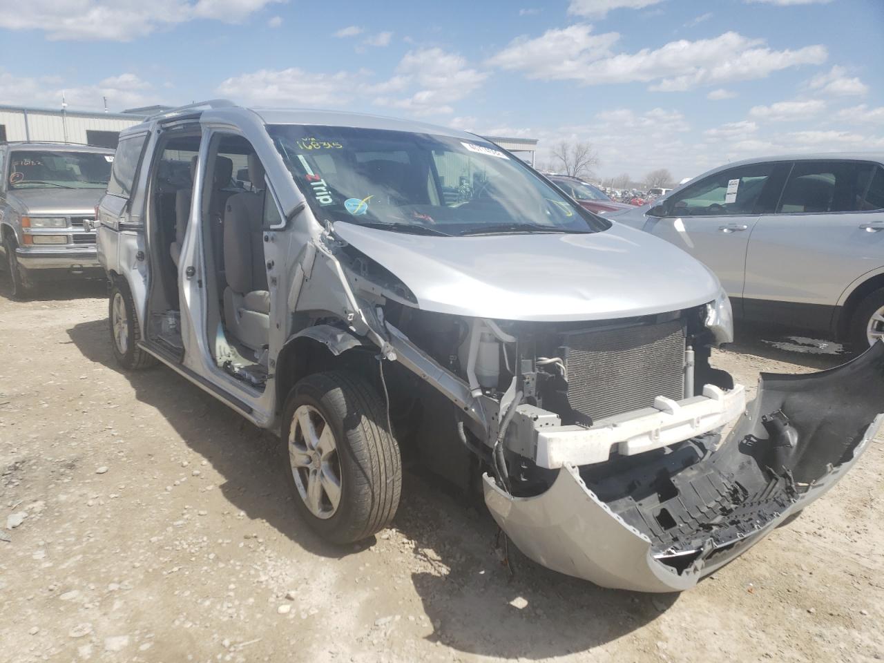 NISSAN QUEST S 2017 with VIN JN8AE2KP8H9168315 - Photo from auction