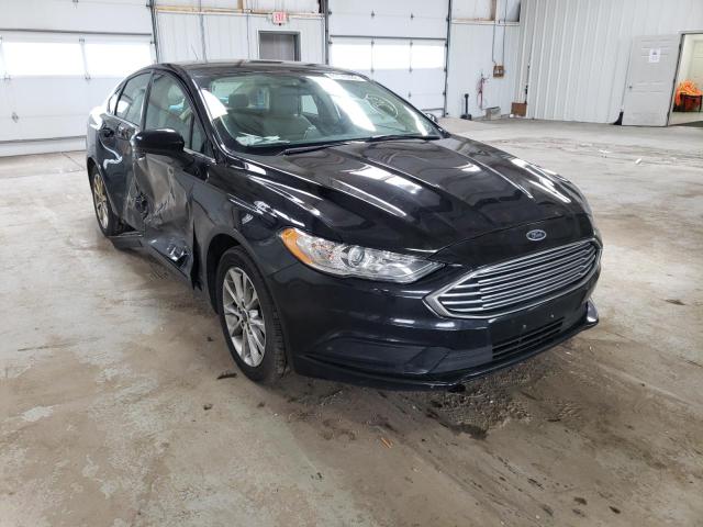 FORD FUSION SE 2017 with VIN 3FA6P0HD2HR375225 - Photo from auction