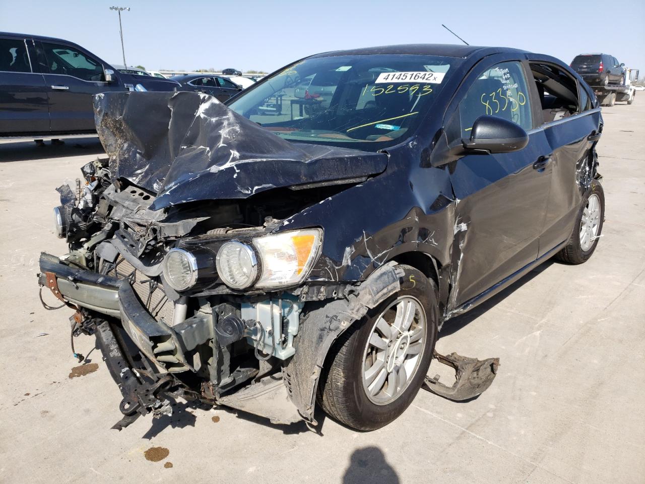 Photo 2 from auction – 2015 CHEVROLET SONIC LT with VIN 1G1JC5SH2F4152593