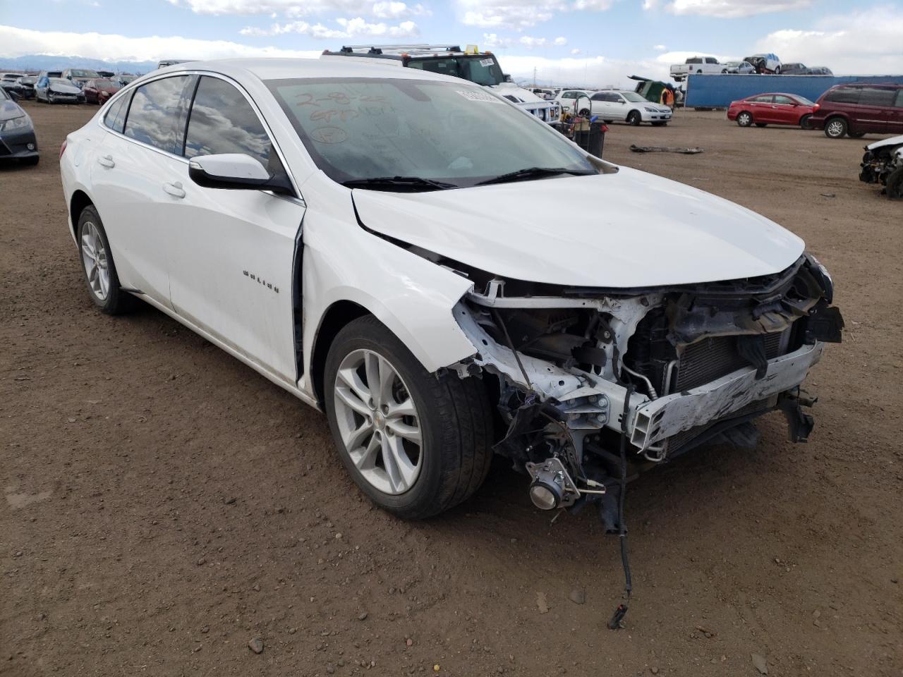 CHEVROLET MALIBU LT 2018 with VIN 1G1ZD5ST7JF151957 - Photo from auction