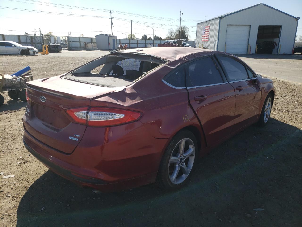 Photo 4 from auction – 2015 FORD FUSION SE with VIN 3FA6P0HD5FR294054