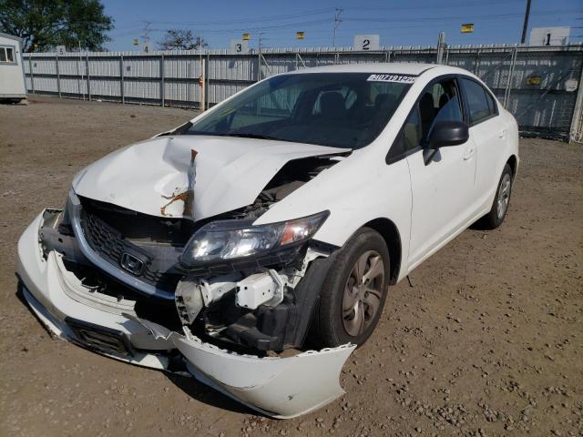 Photo 2 from auction – 2013 HONDA CIVIC LX with VIN 19XFB2F58DE256130