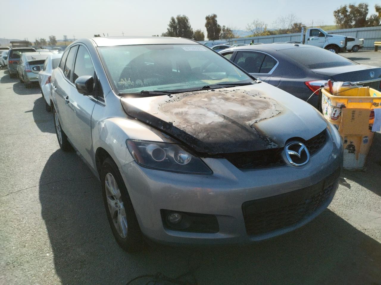 MAZDA CX-7 2007 with VIN JM3ER293470105307 - Photo from auction
