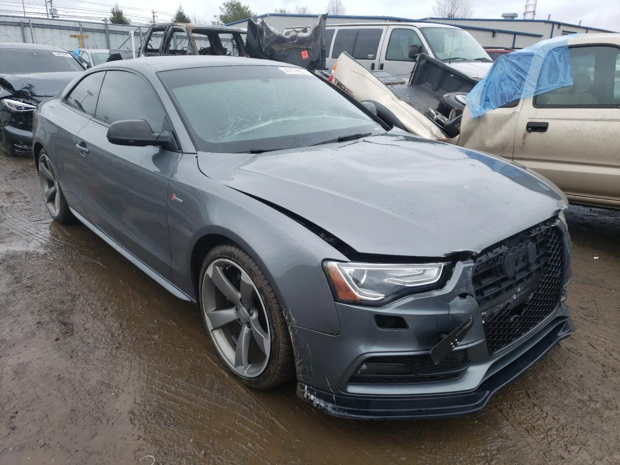 AUDI S5 PREMIUM 2015 with VIN WAUCGAFR1FA043721 - Photo from auction