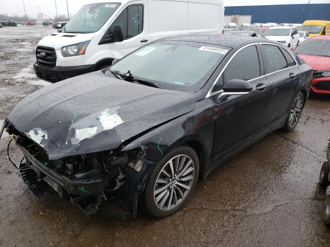 Photo 2 from auction – 2017 LINCOLN MKZ SELECT with VIN 3LN6L5D93HR646311