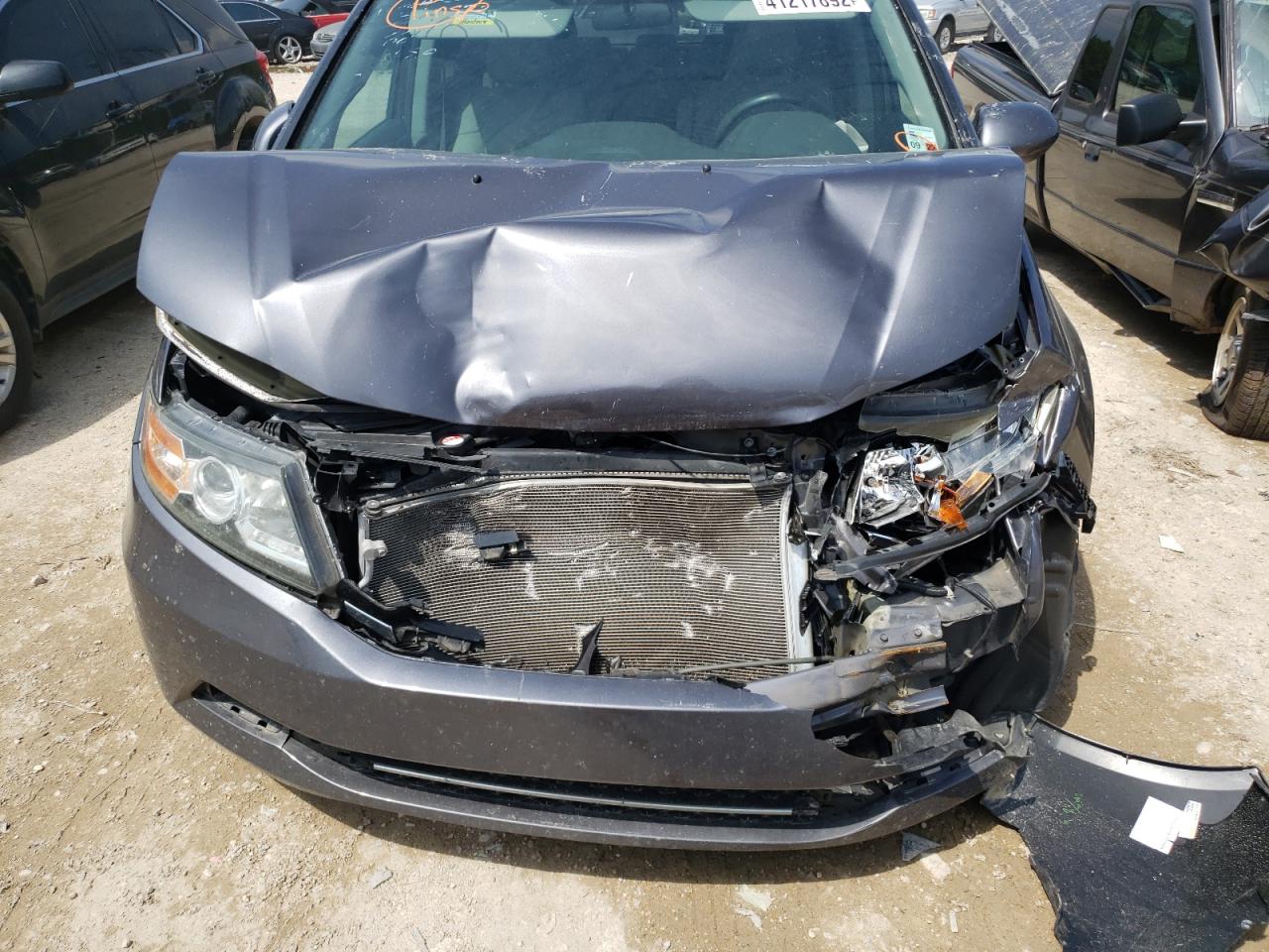 Photo 9 from auction – 2014 HONDA ODYSSEY EX with VIN 5FNRL5H44EB007917