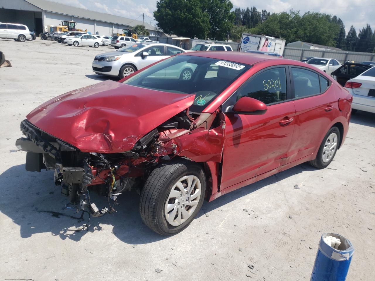 Photo 2 from auction – 2017 HYUNDAI ELANTRA SE with VIN 5NPD74LF2HH143891