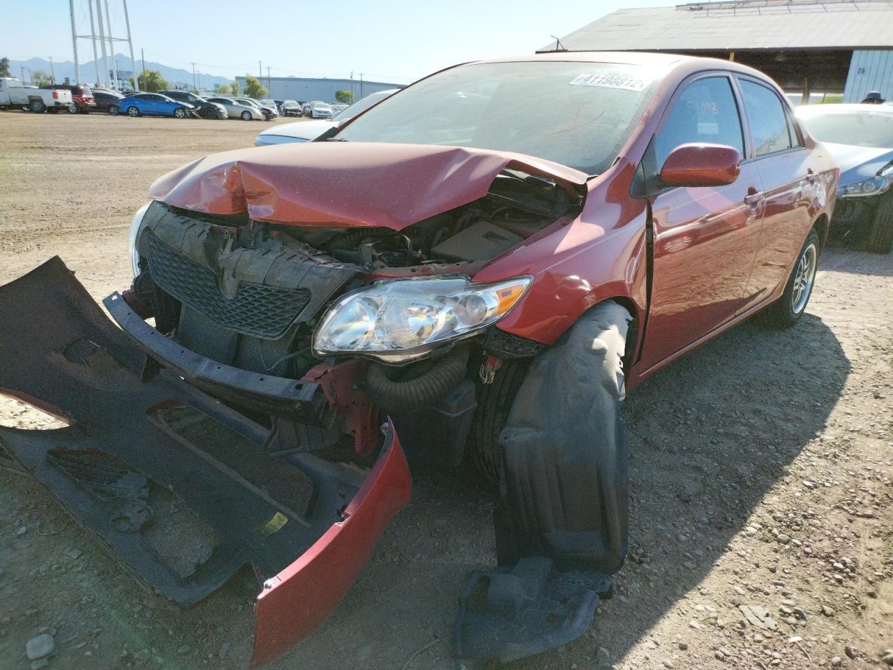 Photo 2 from auction – 2010 TOYOTA COROLLA BA with VIN 1NXBU4EEXAZ210149