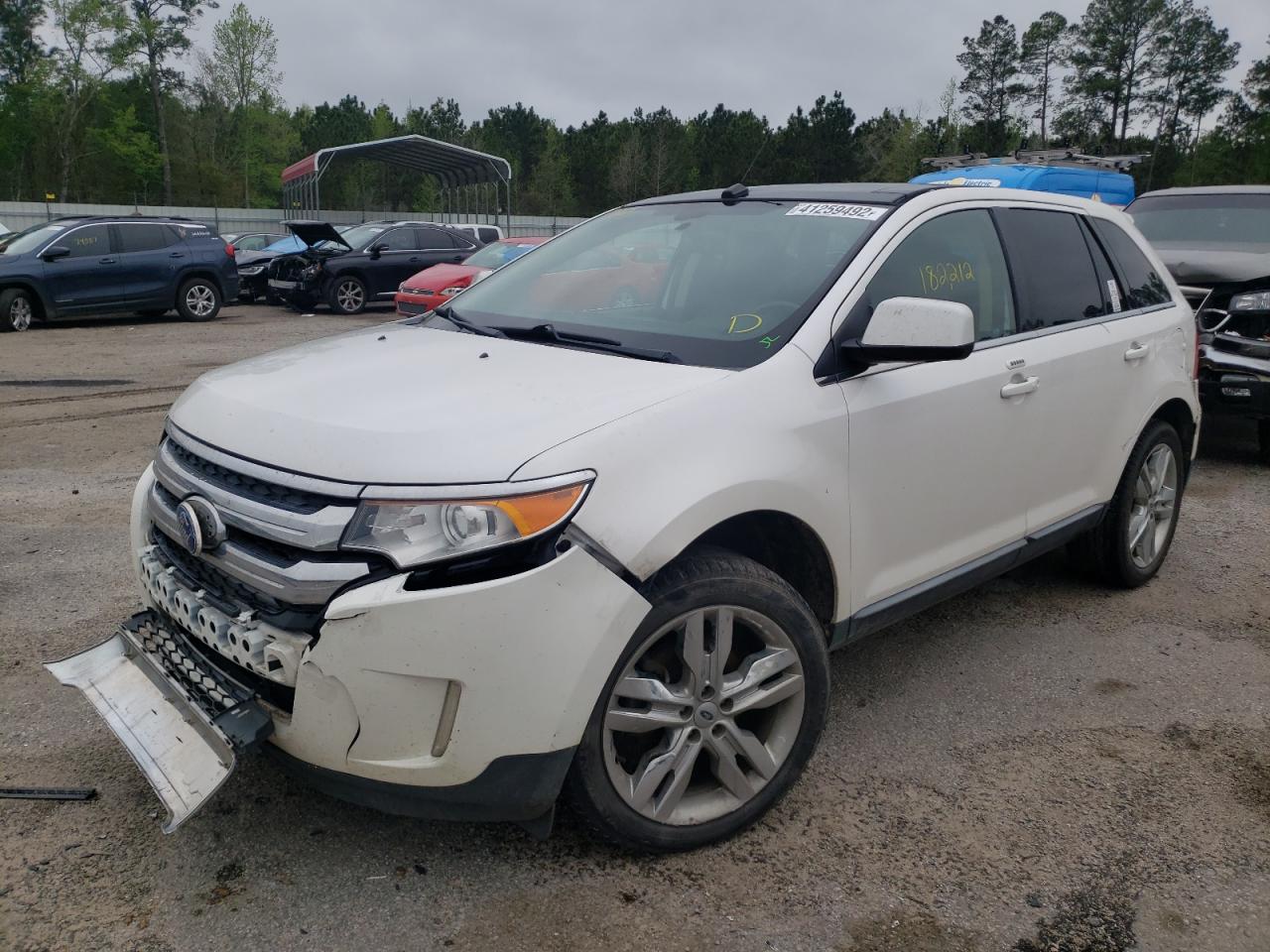 Photo 2 from auction – 2011 FORD EDGE LIMIT with VIN 2FMDK3KCXBBA41320