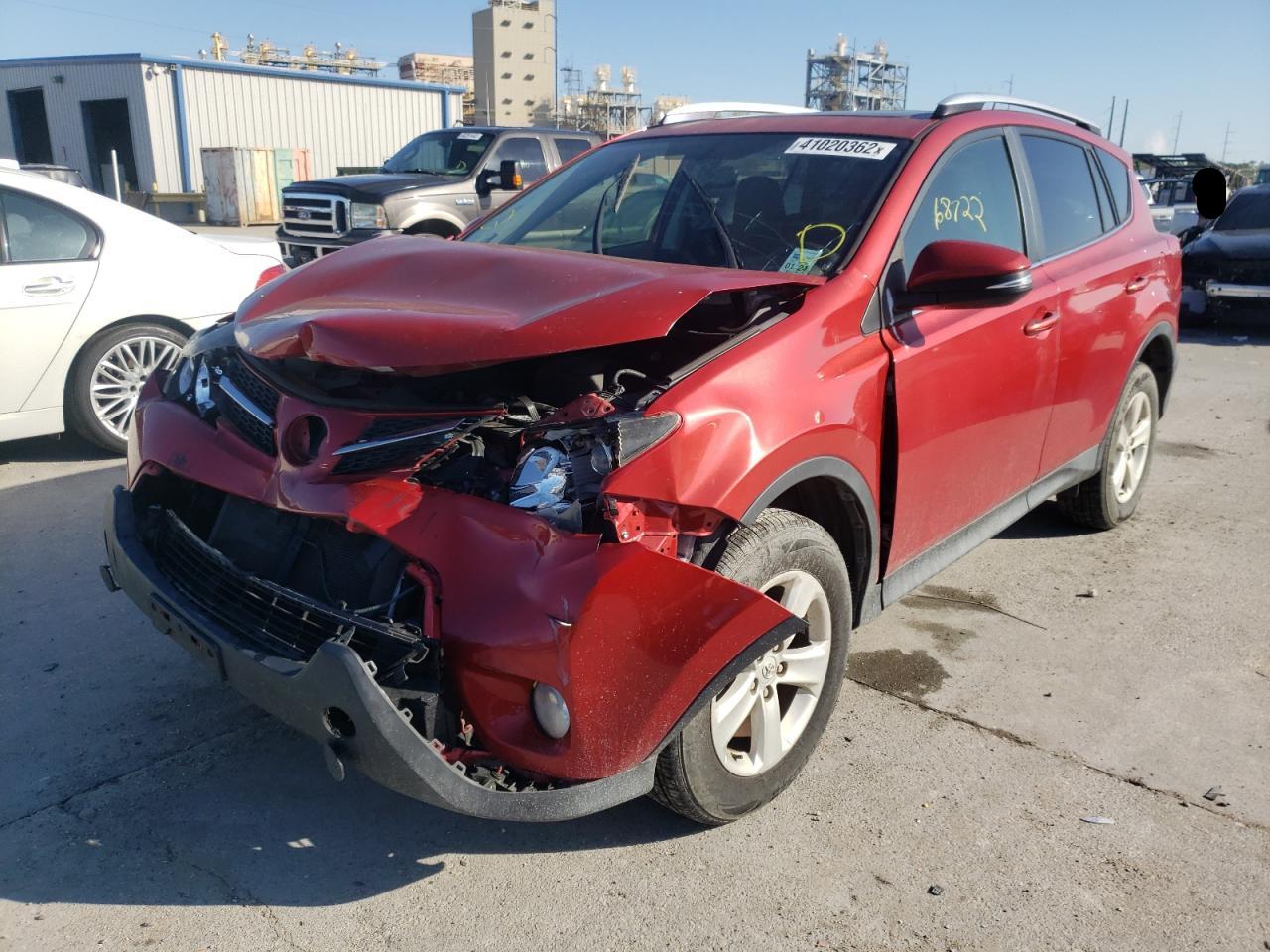 Photo 2 from auction – 2014 TOYOTA RAV4 XLE with VIN JTMWFREV3ED029039
