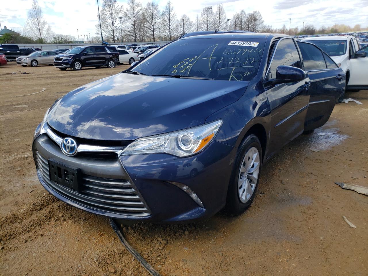 Photo 2 from auction – 2016 TOYOTA CAMRY HYBR with VIN 4T1BD1FK6GU193197