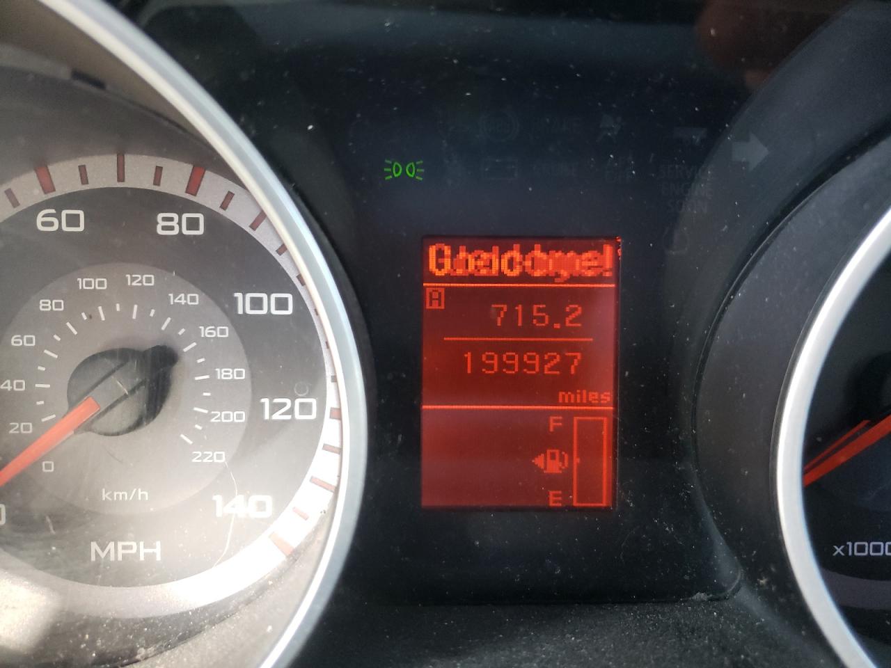 Zdjęcie 8 z aukcji – 2007 MITSUBISHI OUTLANDER z VIN JA4MS31X07U012218