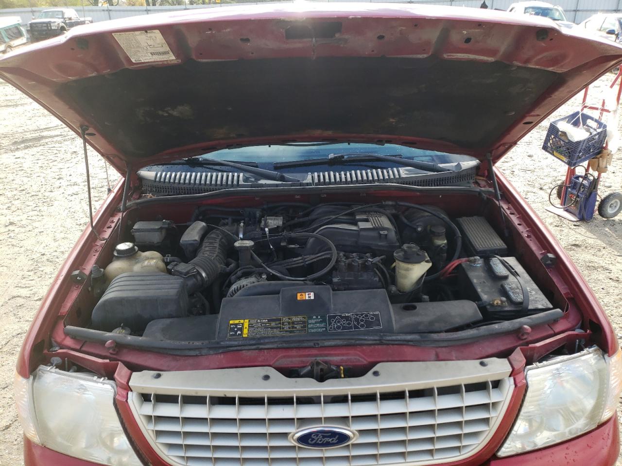 Photo 7 from auction – 2003 FORD EXPLORER E with VIN 1FMDU74K73ZA77597