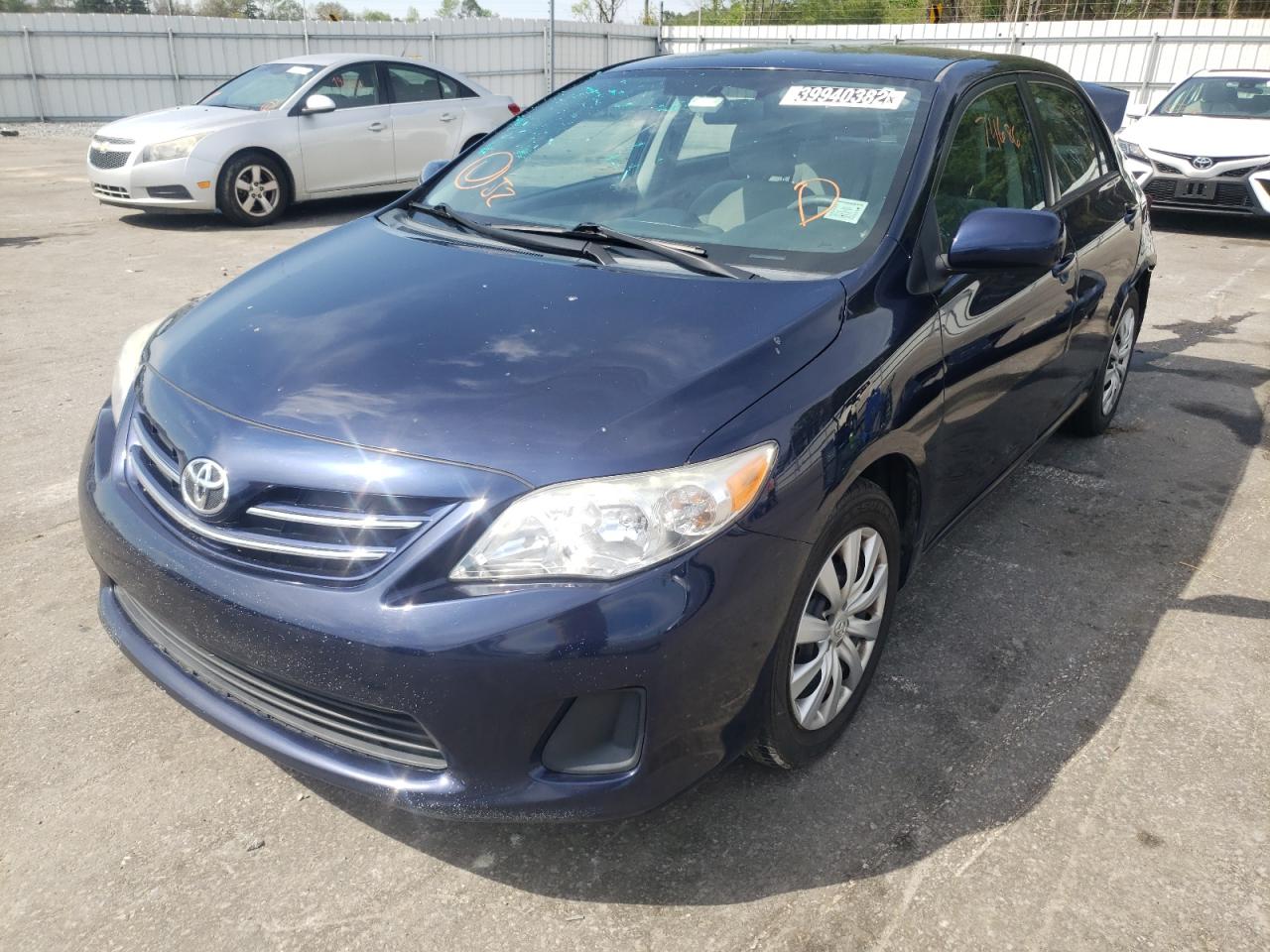 Photo 2 from auction – 2013 TOYOTA COROLLA BA with VIN 2T1BU4EE3DC051688
