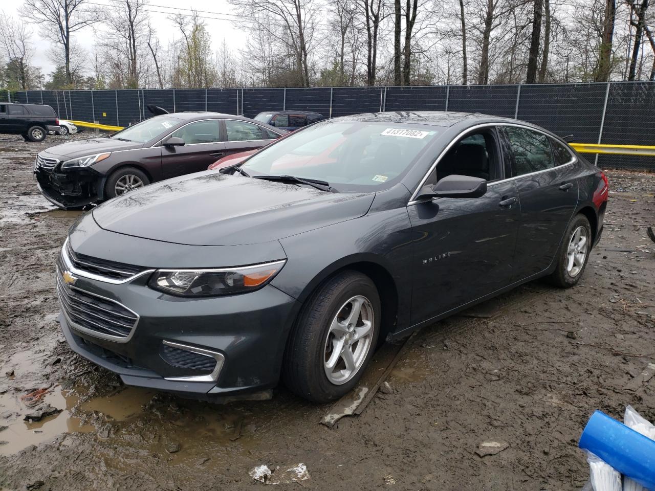 Photo 2 from auction – 2017 CHEVROLET MALIBU LS with VIN 1G1ZB5ST9HF147585