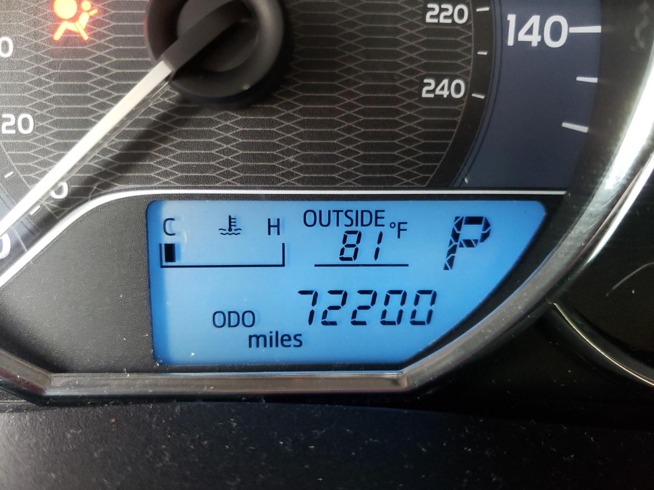 Photo 8 from auction – 2014 TOYOTA COROLLA L with VIN 2T1BURHE2EC120994