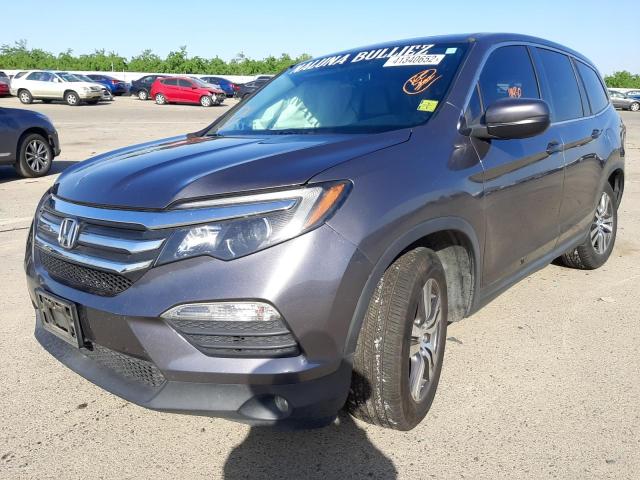 Photo 2 from auction – 2016 HONDA PILOT EXL with VIN 5FNYF5H53GB003744