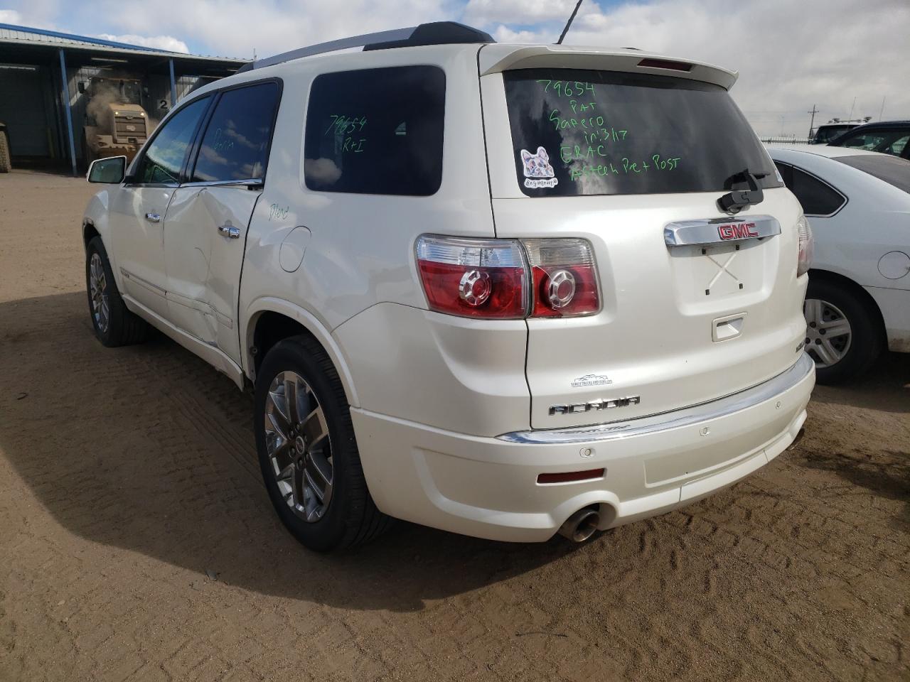 Photo 3 from auction – 2012 GMC ACADIA DEN with VIN 1GKKVTED5CJ199654