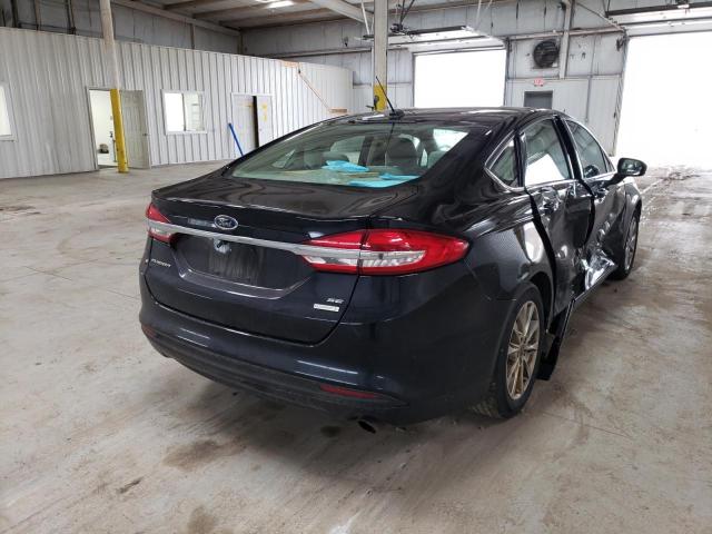 Photo 4 from auction – 2017 FORD FUSION SE with VIN 3FA6P0HD2HR375225