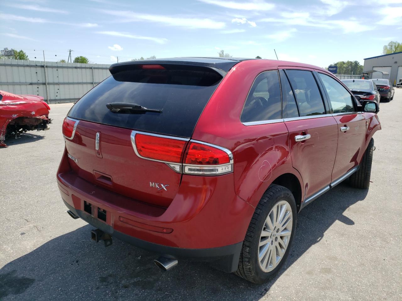 Photo 4 from auction – 2013 LINCOLN MKX with VIN 2LMDJ6JK9DBL27812