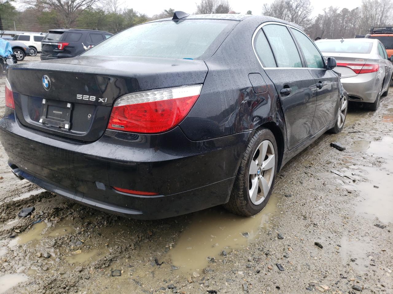 Photo 4 from auction – 2008 BMW 528 XI with VIN WBANV13528CZ54910