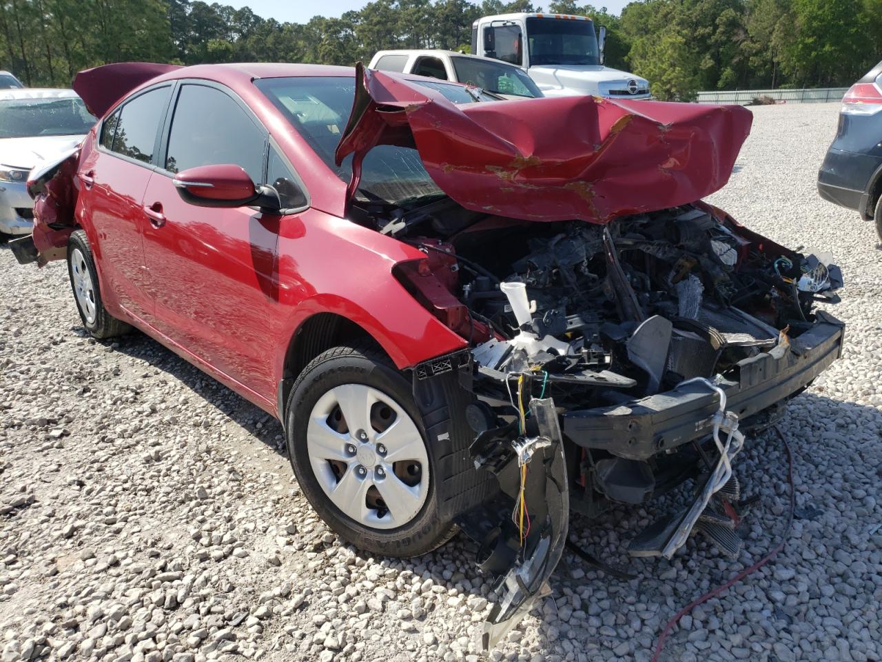 KIA FORTE LX 2016 with VIN KNAFX4A65G5516719 - Photo from auction